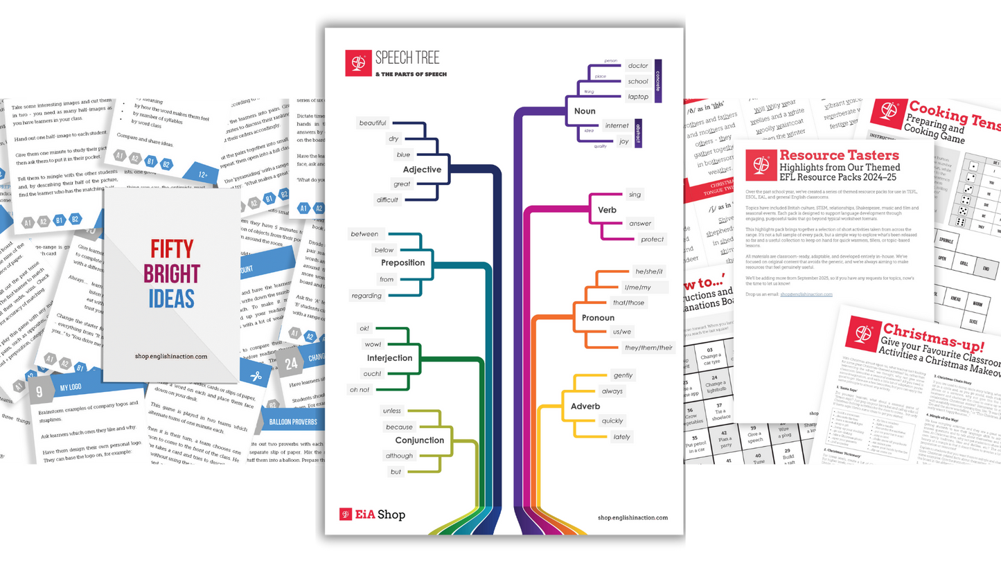 EiA Taster Bundle | ESL Teaching Resources - TEFL-Toolkit.com