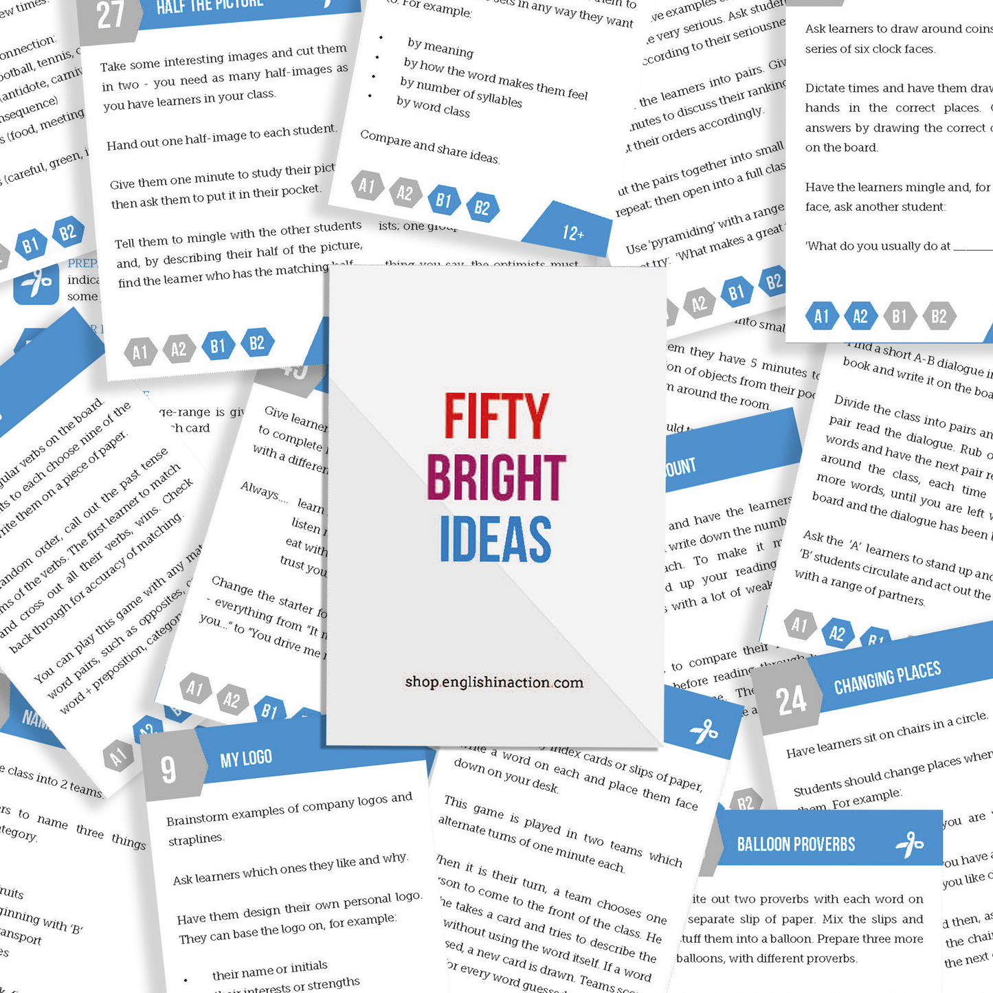 Fifty Bright Ideas | TEFL Activity Cards - TEFL-Toolkit.com