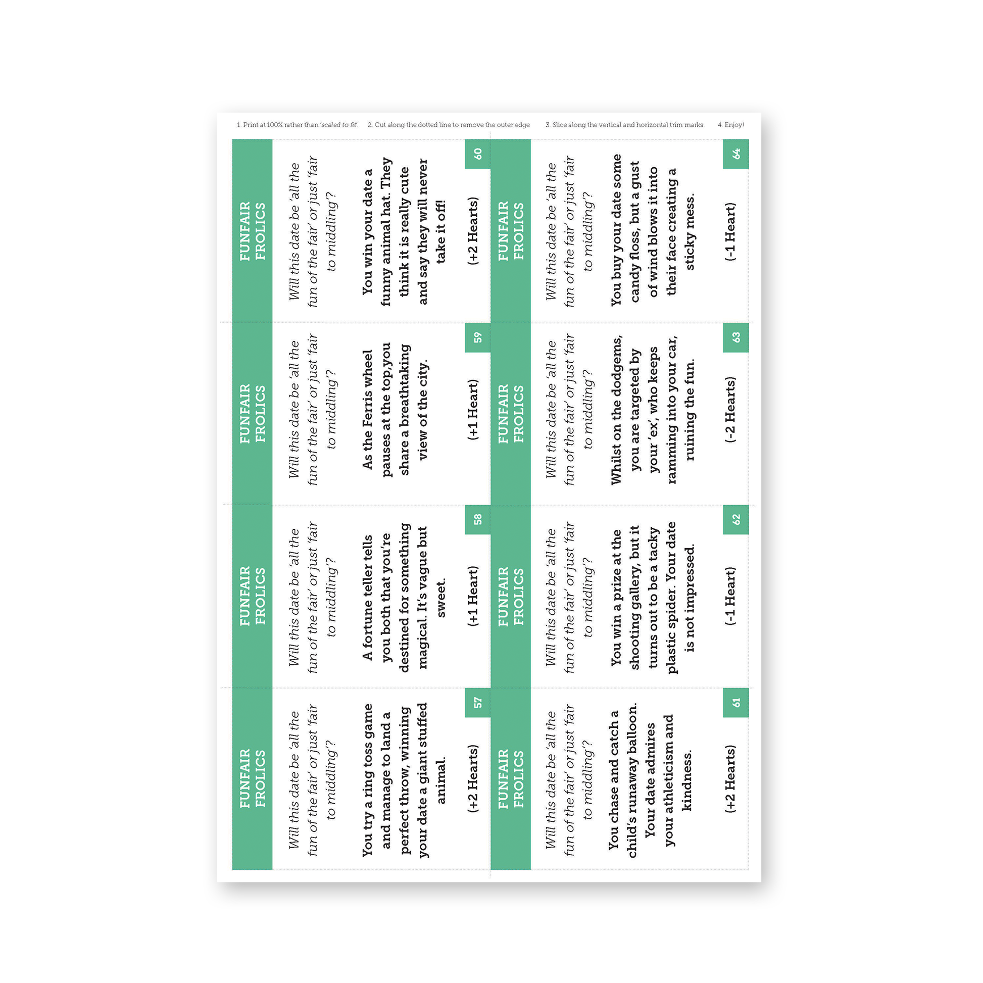 The Dating Game | Downloadable ESL Board Game - TEFL-Toolkit.com