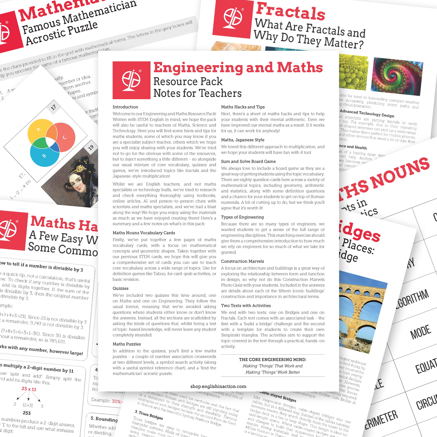 Engineering and Maths | EFL Resource Pack for STEM and Vocabulary Lessons - TEFL-Toolkit.com