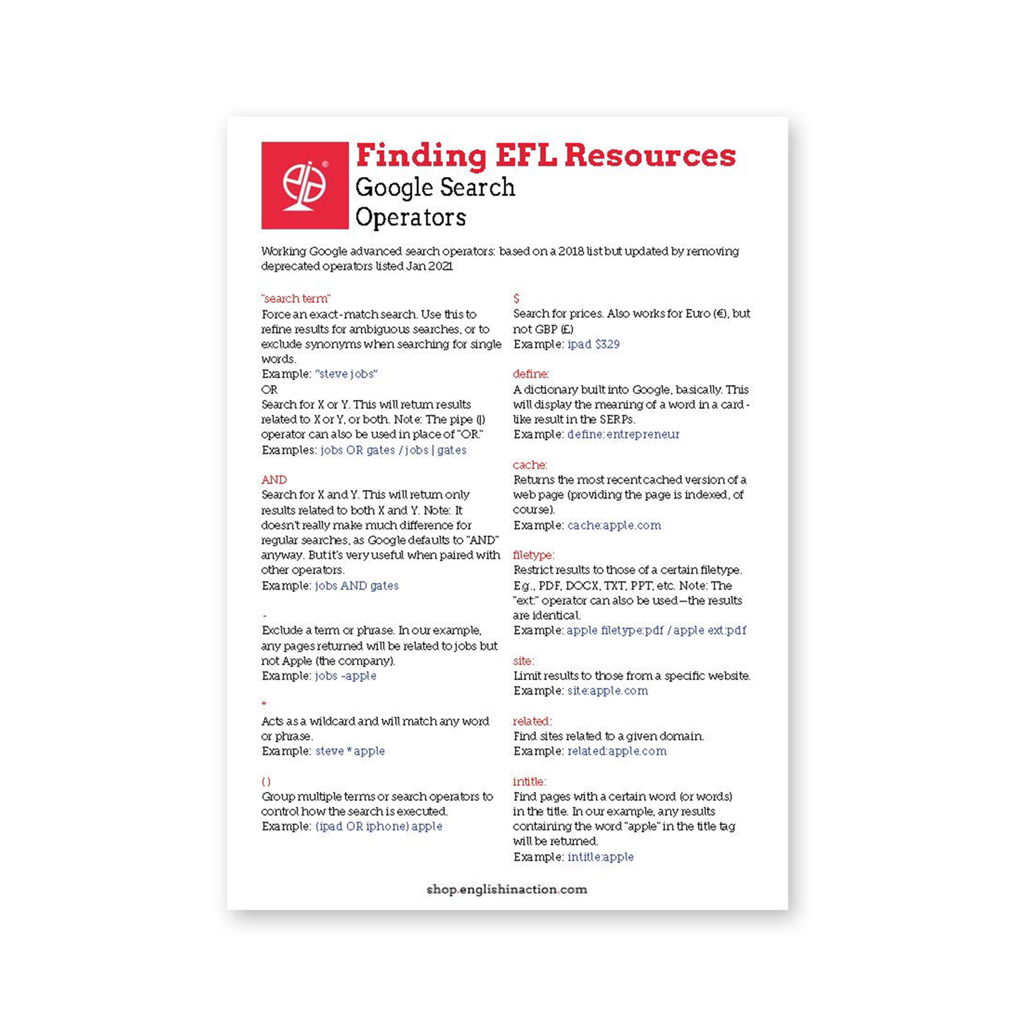 Finding EFL Resources Online | EFL Resource - TEFL-Toolkit.com