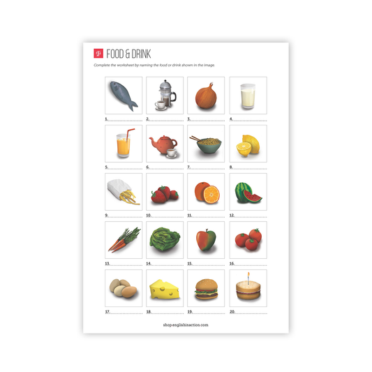Food and Drink | EFL Worksheet - TEFL-Toolkit.com