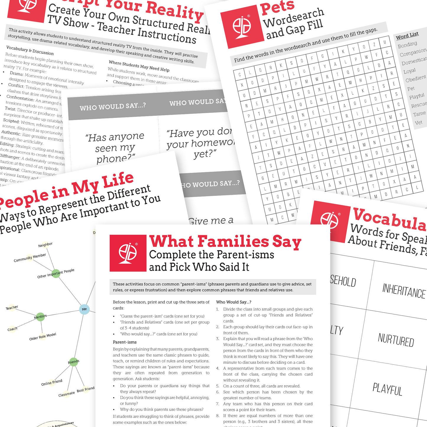 Family and Friends | EFL Resource Pack