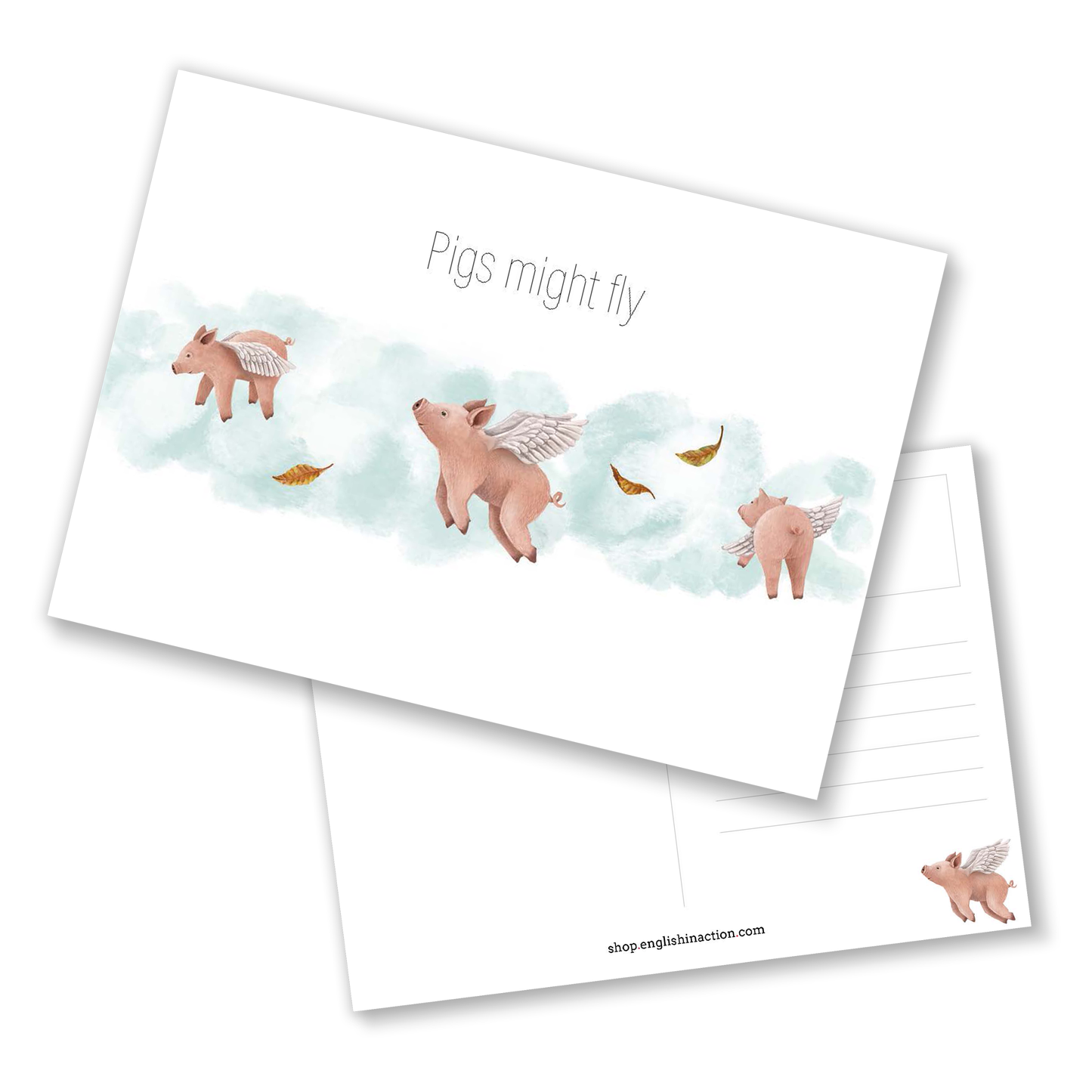 Animal Idioms Printable Postcards - Illustrations for Teaching Idiomatic Expressions