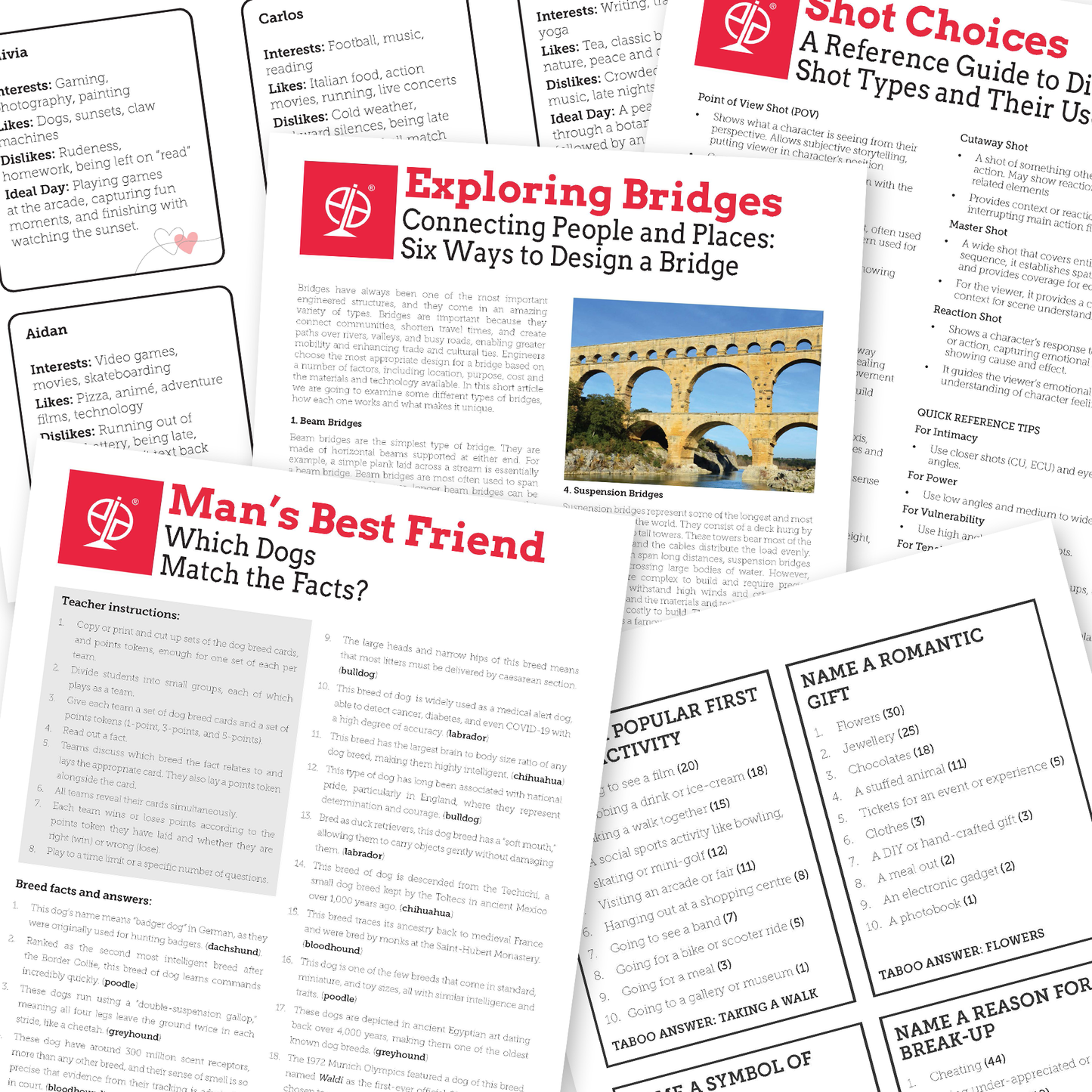 Resource Taster | Highlights from Our Themed EFL Packs 2024–25 - TEFL-Toolkit.com