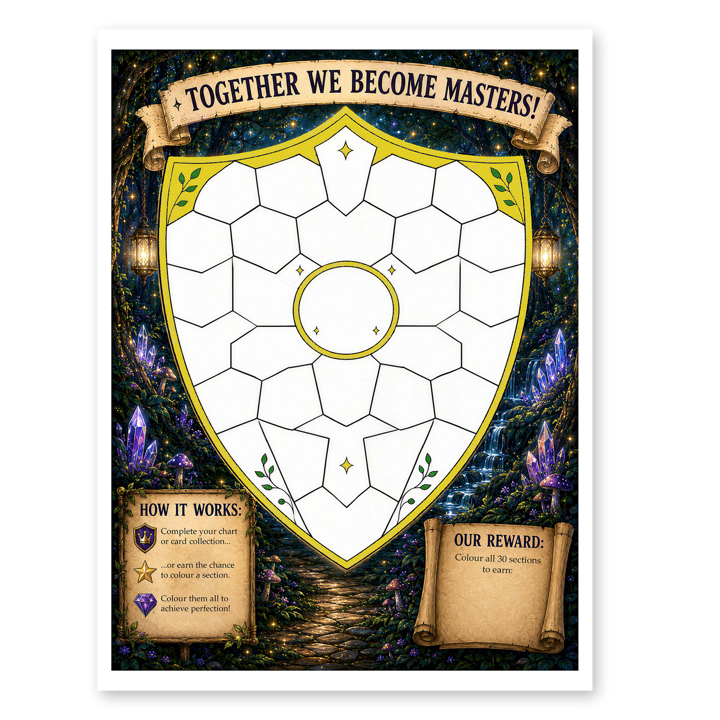 Reward Charts | Fantasy-Themed Classroom Reward System for Young Learners - TEFL-Toolkit.com
