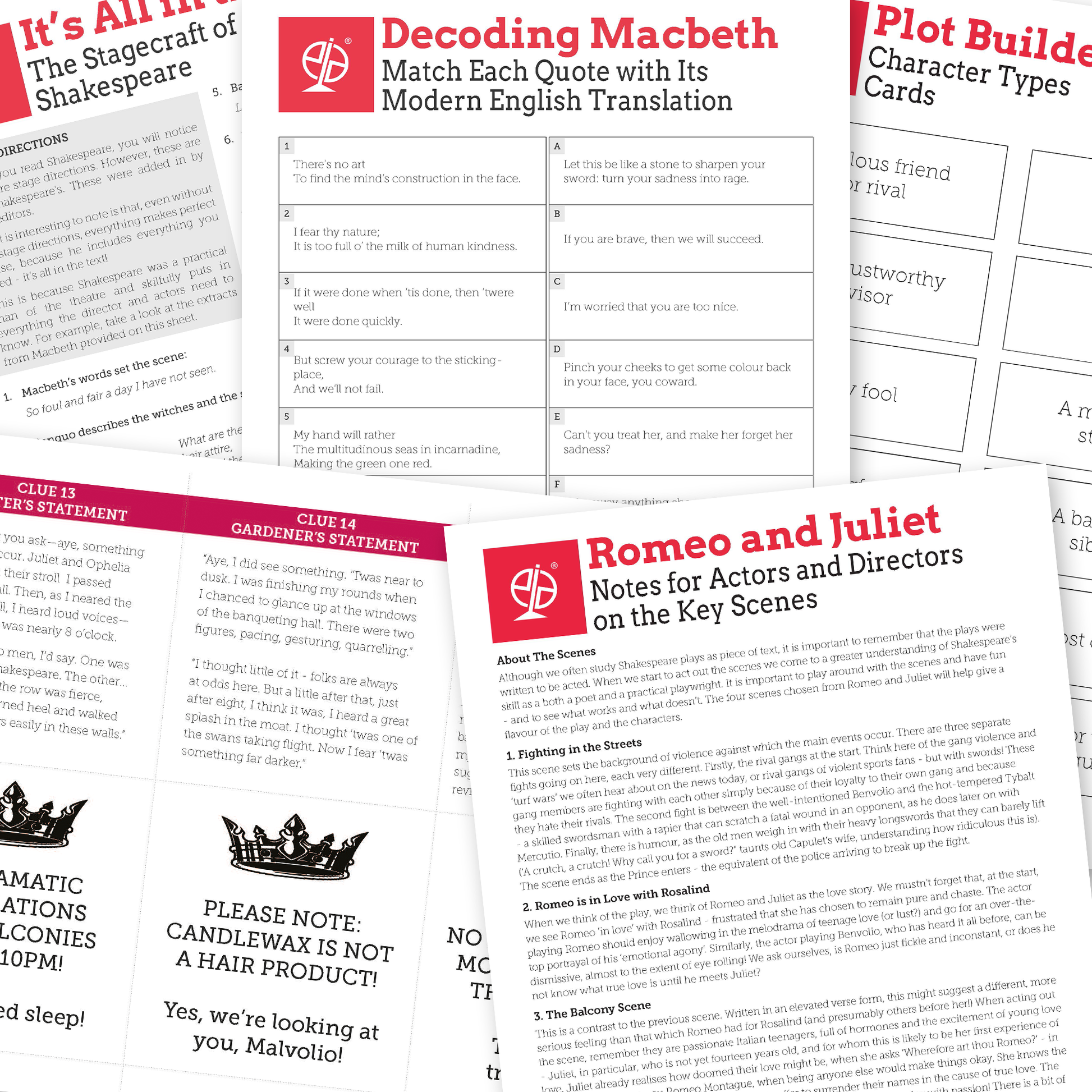 Shakespeare | EFL Resource Pack for Language, Literature and Creative English Lessons - TEFL-Toolkit.com