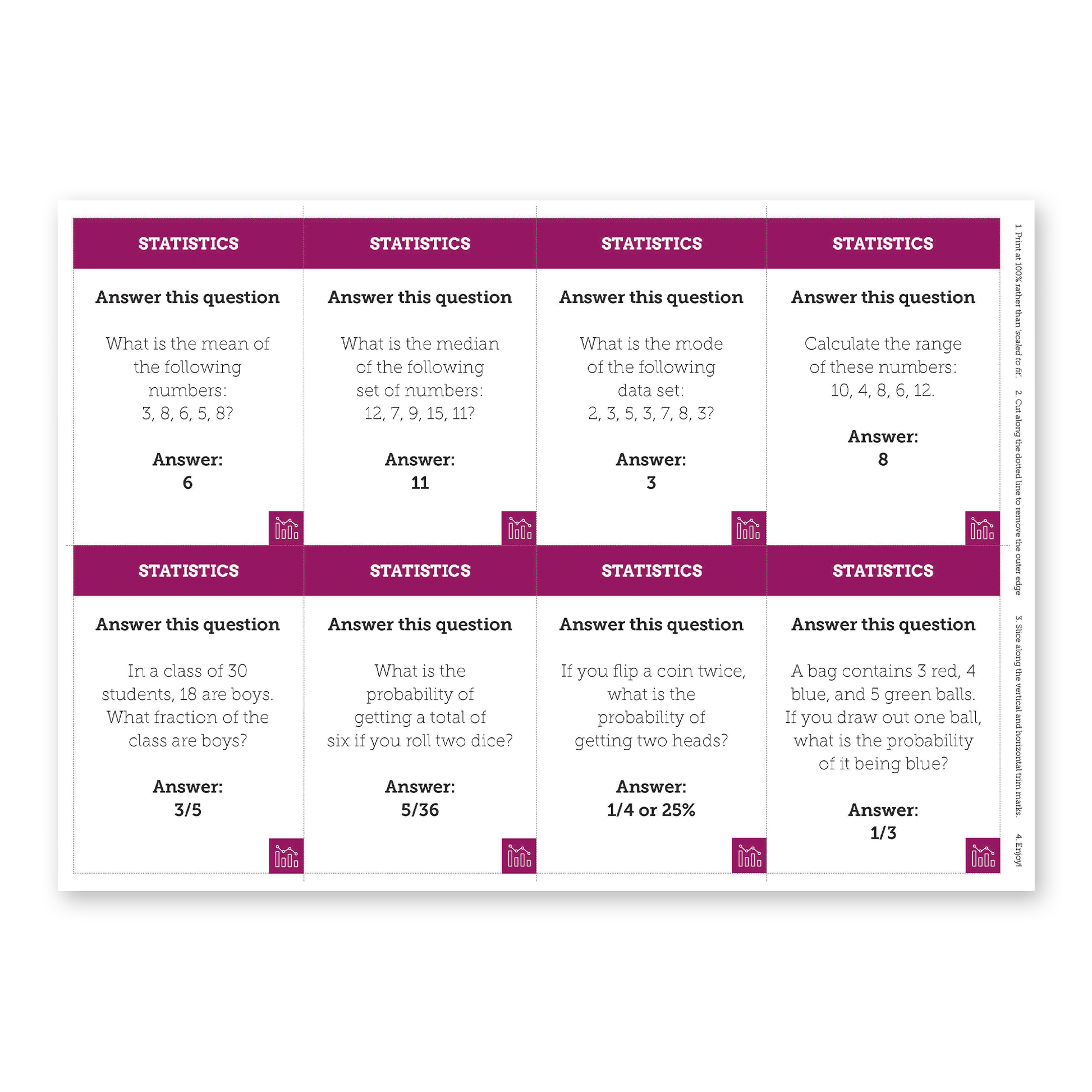 Sum and Solve | Downloadable ESL Board Game - TEFL-Toolkit.com