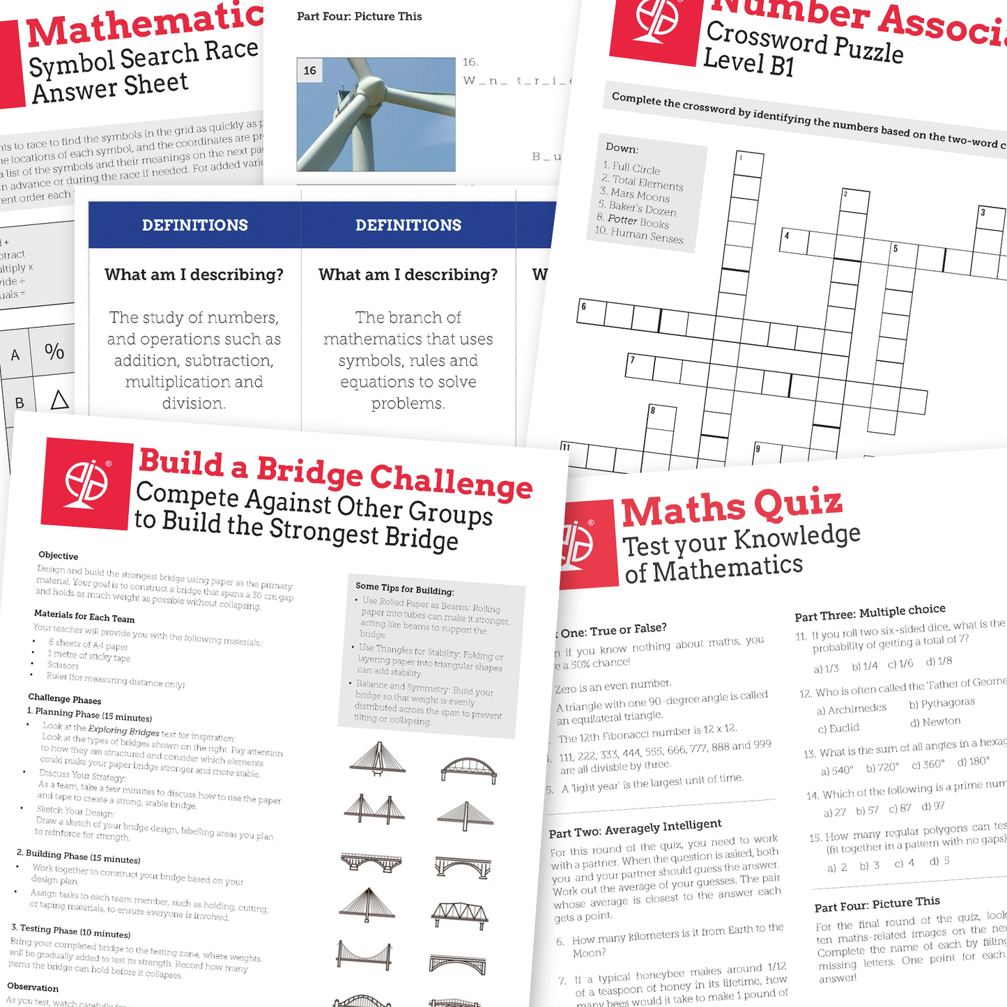 Engineering and Maths | EFL Resource Pack