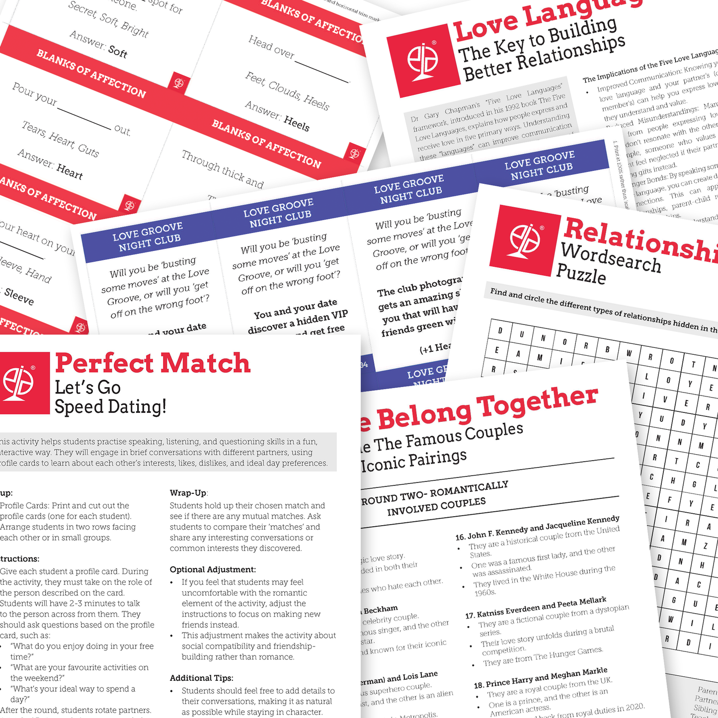 Love and Relationships | EFL Resource Pack