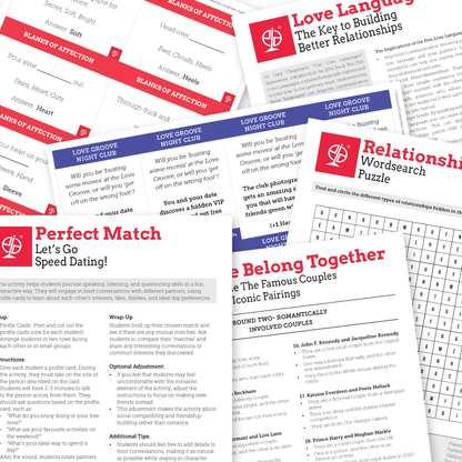 Love and Relationships | EFL Resource Pack