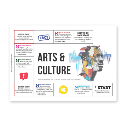 Only in Britain | Language and Culture EFL Board Game