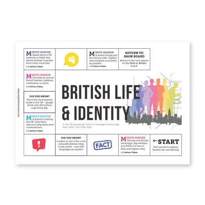 Only in Britain | Language and Culture EFL Board Game