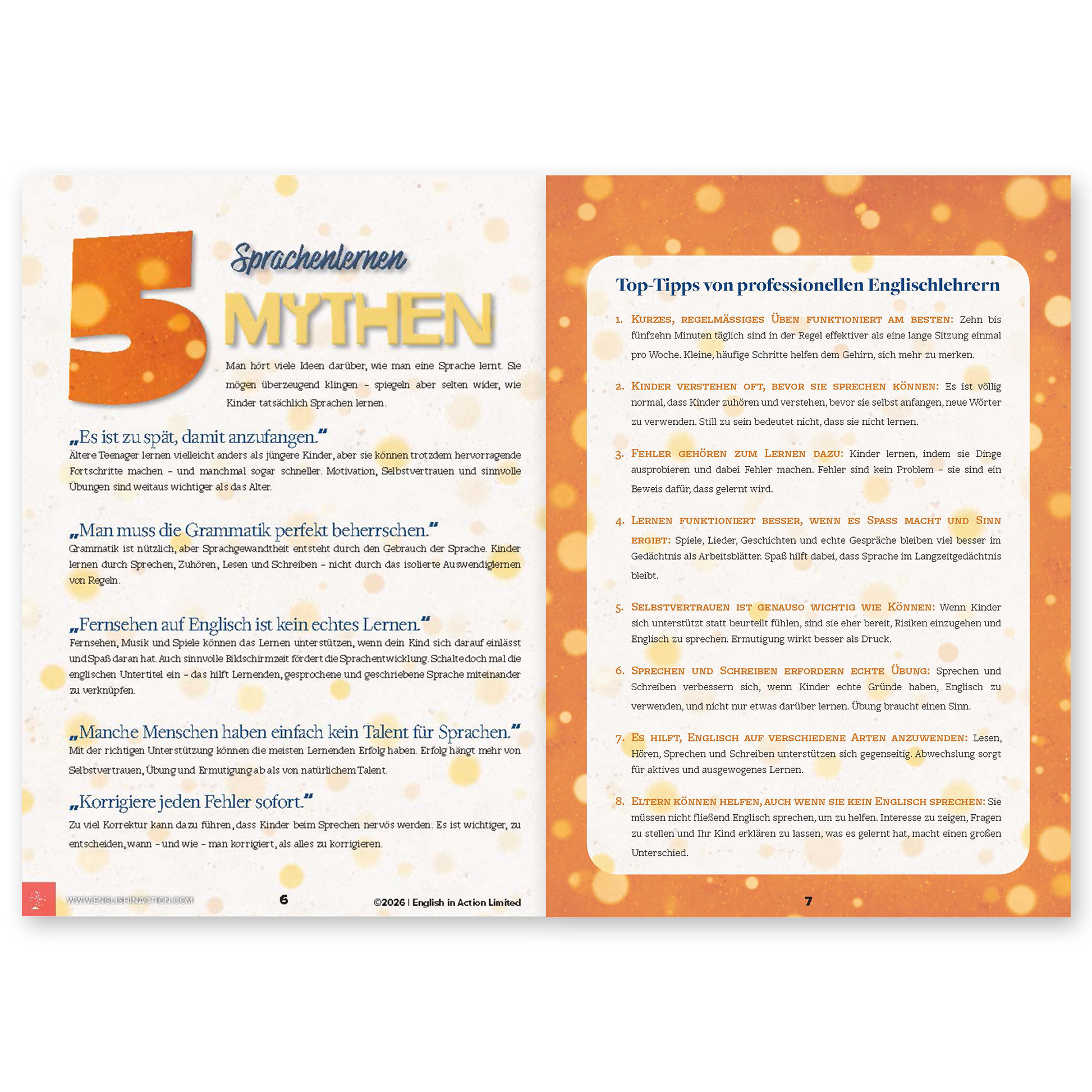 So Helfen Sie Ihrem Kind Erfolgreich Englisch Lernen | Free German Parent Guide PDF | English Learning at Home - TEFL-Toolkit.com