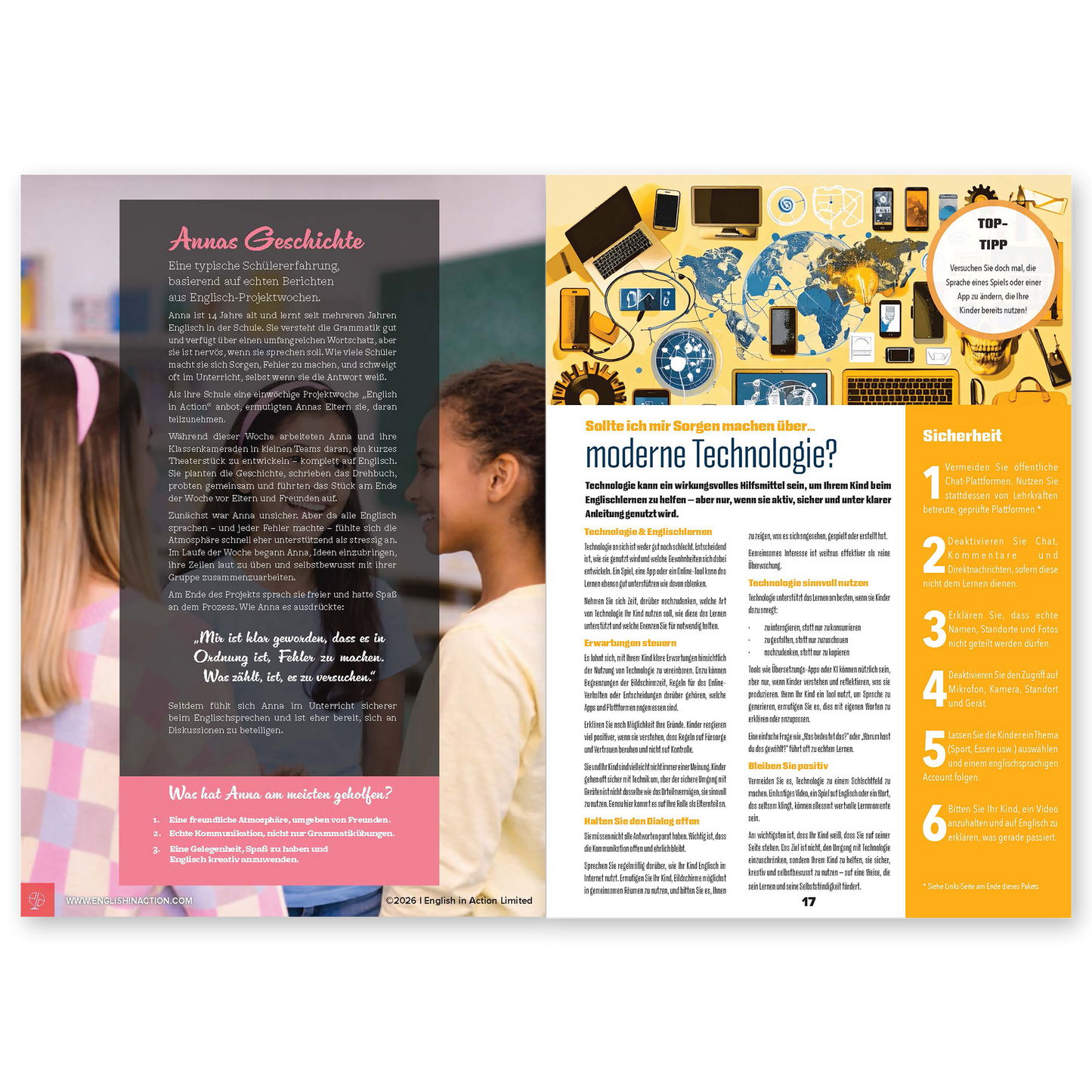 So Helfen Sie Ihrem Kind Erfolgreich Englisch Lernen | Free German Parent Guide PDF | English Learning at Home - TEFL-Toolkit.com