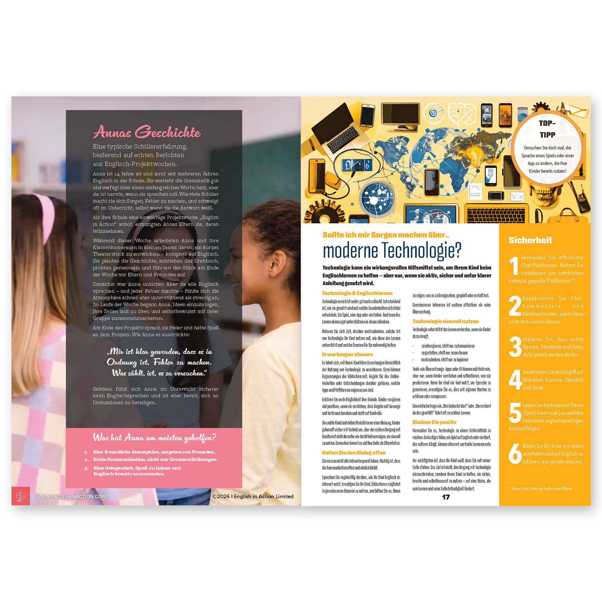 So Helfen Sie Ihrem Kind Erfolgreich Englisch Lernen | Free German Parent Guide PDF | English Learning at Home - TEFL-Toolkit.com