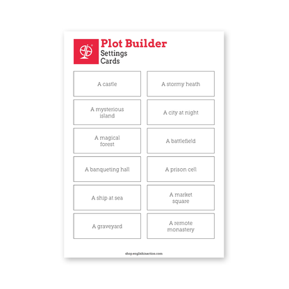 Plot Builder | EFL Speaking and Storytelling Game Inspired by Shakespeare - TEFL-Toolkit.com