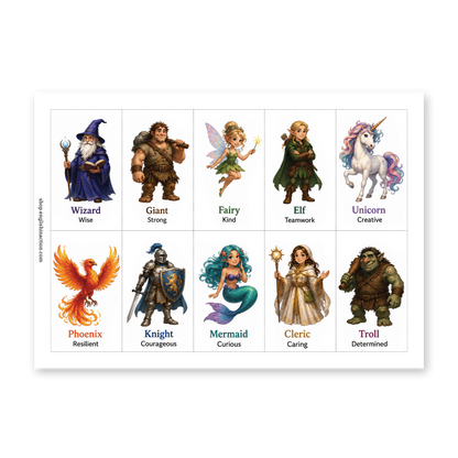 Reward Charts | Fantasy-Themed Classroom Reward System for Young Learners - TEFL-Toolkit.com