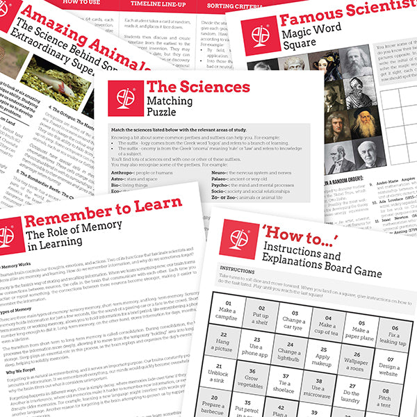 Science and Technology | EFL Resource Pack