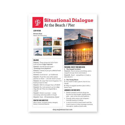 Situational Dialogues | ESL Everyday British Conversation Practice