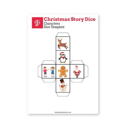 Christmas Story Dice | Creative EFL Storytelling Activity