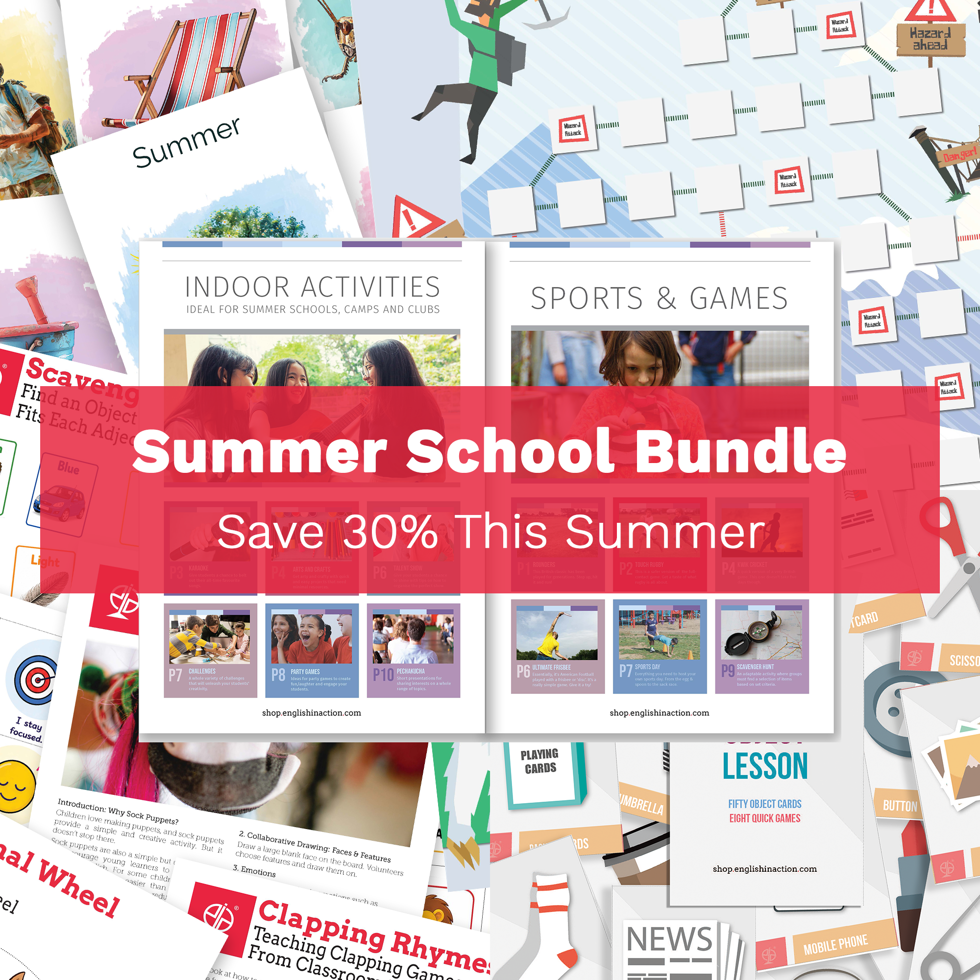 Summer School Bundle | Games, Flashcards & Activities for EFL Teachers ...