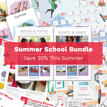 Summer School Bundle | Games, Flashcards & Activities for EFL Teachers - Over 30% Off