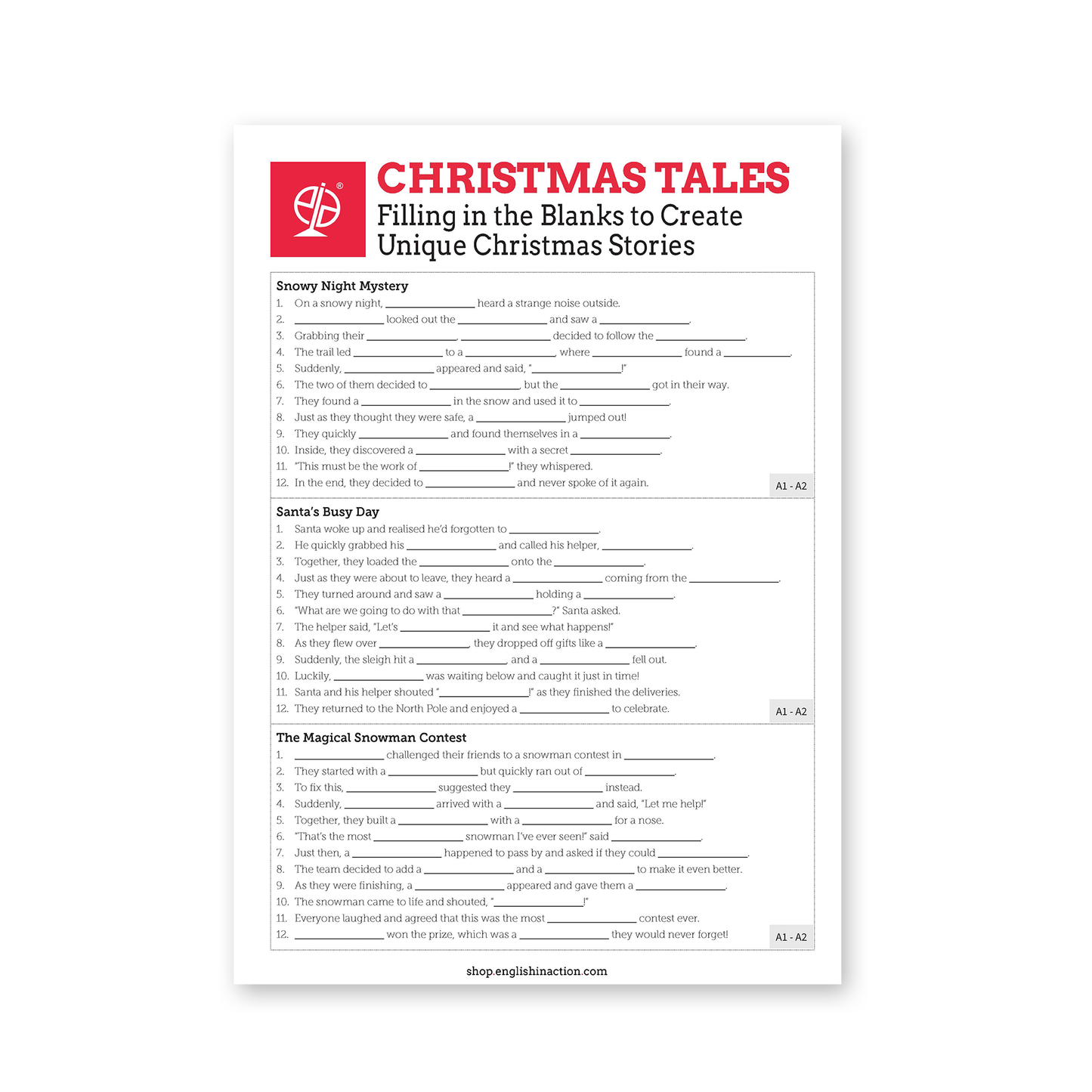 Christmas Tales | EFL Resource