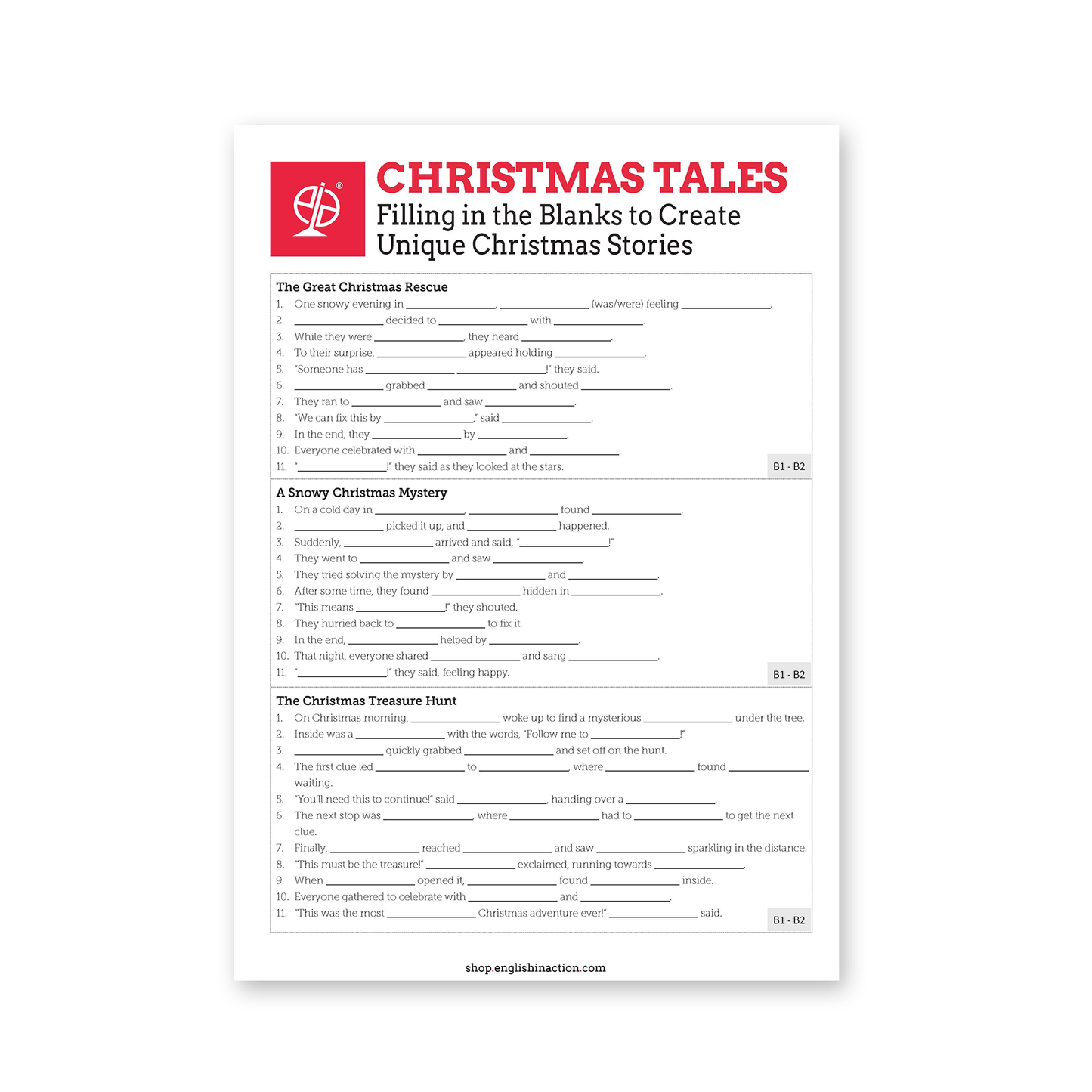 Christmas Tales | EFL Resource