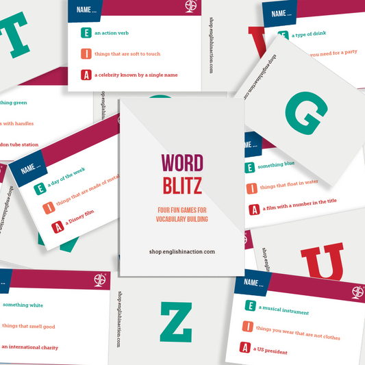 Word Blitz | TEFL Card Games