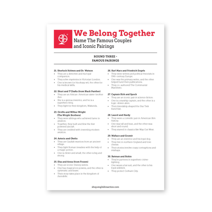 We Belong Together | EFL Resource