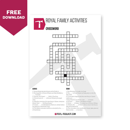 Royal Family Activities | EFL Worksheets - TEFL-Toolkit.com